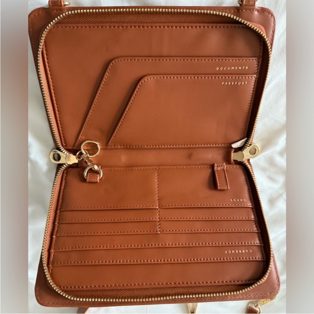 Calpak Brown Crossbody Bag;  Retail price: $98 - Picture 5 of 5